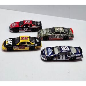 Action NASCAR 1:64 Diecast Lot of 4 Collectible Stock Cars #22 #72 #75 #99